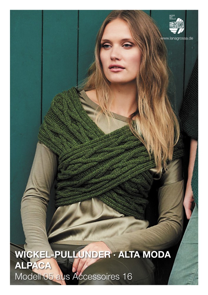 Wickel-Pullunder Alta Moda Alpaca