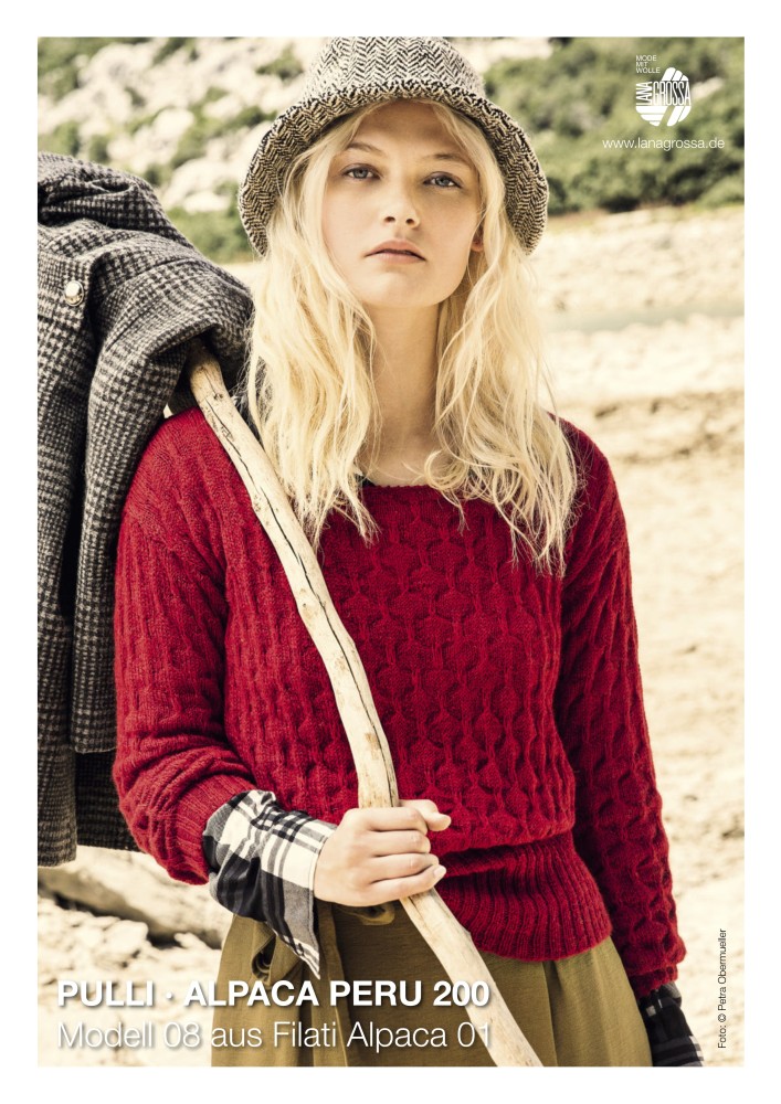 Pullover Alpaca Peru 200 Modell 08