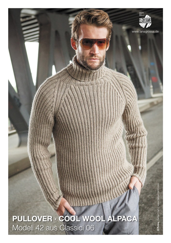 Pullover Cool Wool Alpaca Modell 42