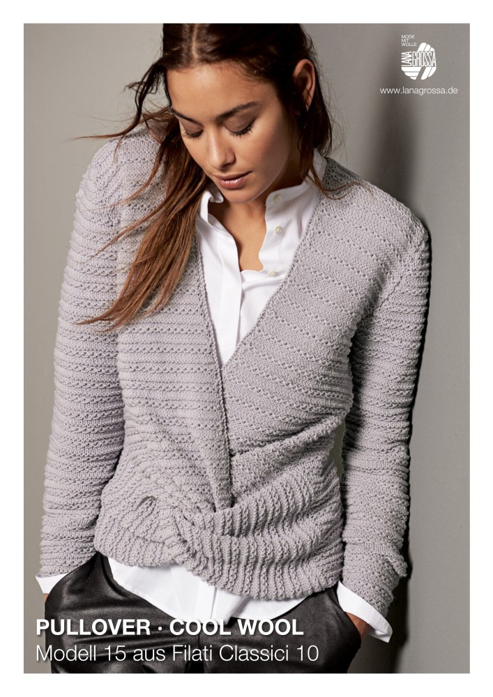 Pullover Modell 15 aus Filati Classici 10