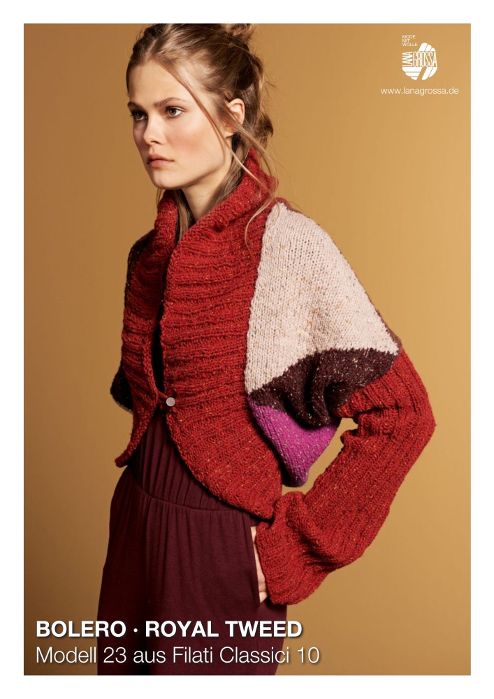 Bolero Royal Tweed