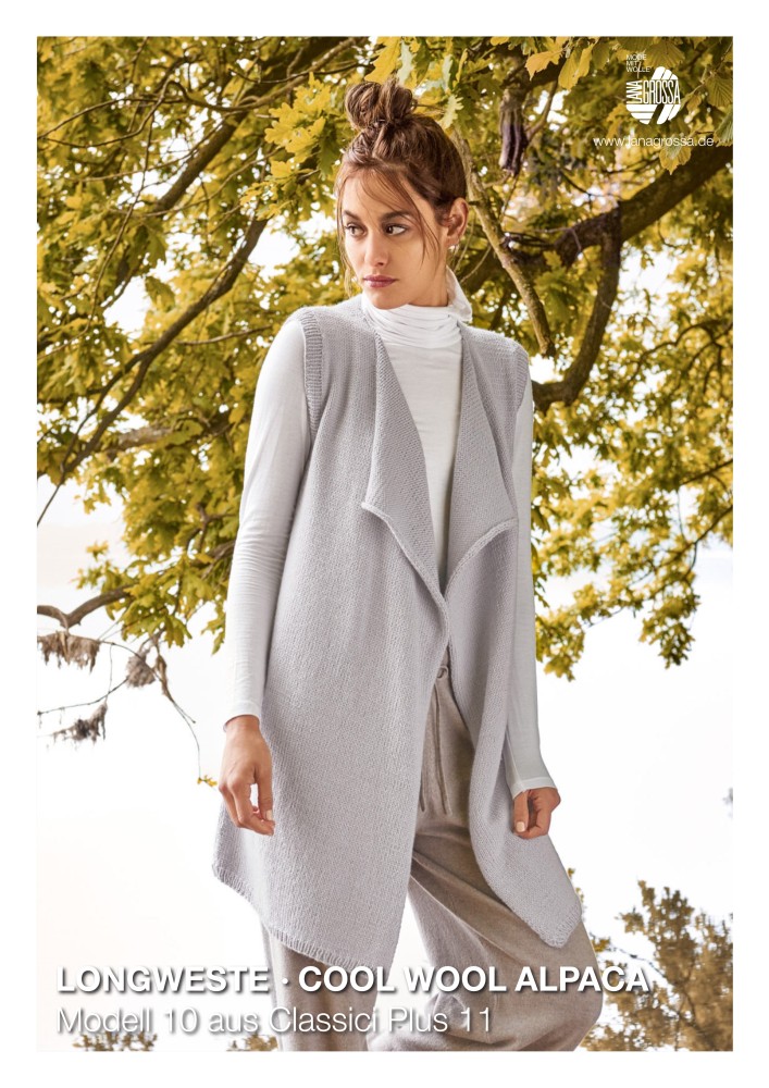 Longweste Cool Wool Alpaca