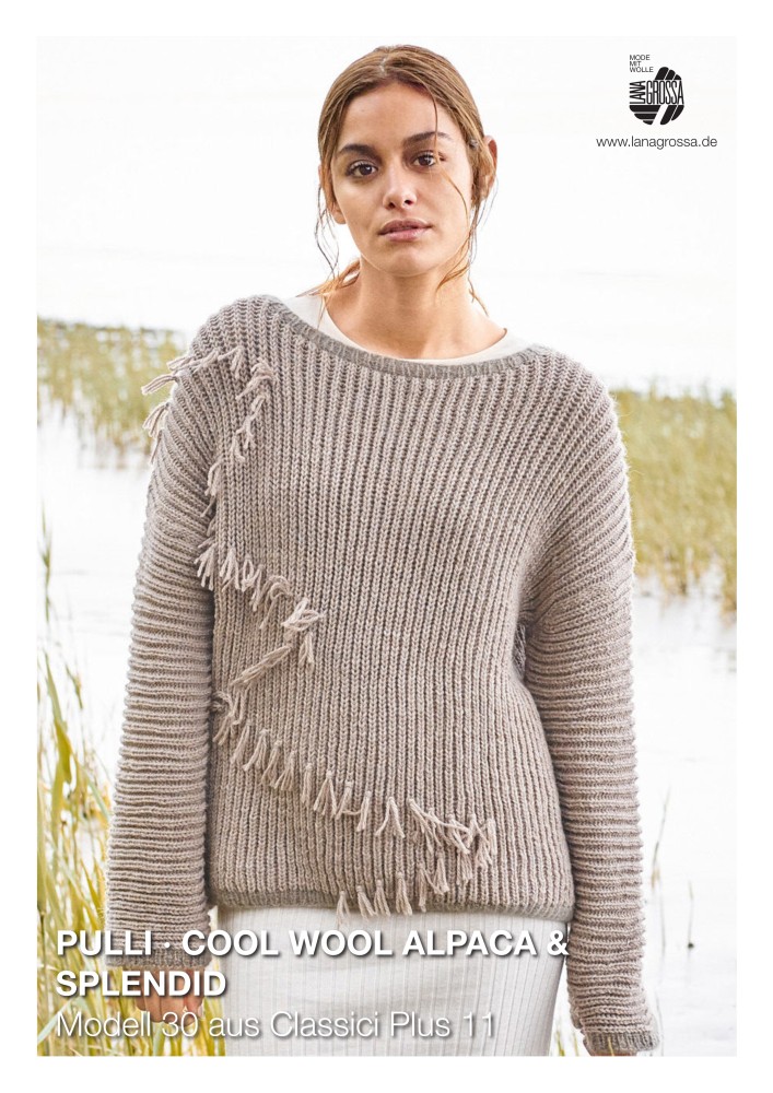 Pullover Cool Wool Alpaca & Splendid Modell 30