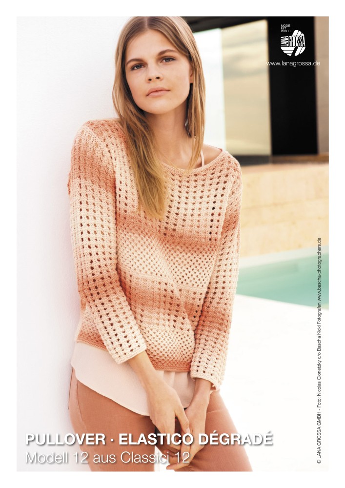 Pullover Elastico Dégradé