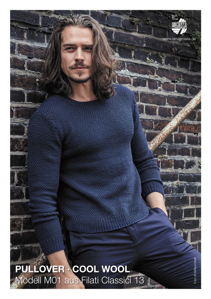 Pullover Modell M01 aus Filati Classici 13