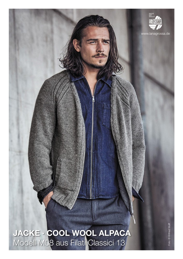 Jacke Cool Wool Alpaca Modell M08