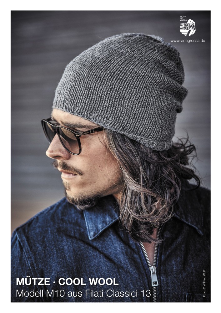 Mütze Modell M10 aus Filati Classici 13