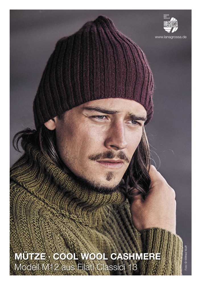 Mütze Cool Wool Cashmere Modell M12