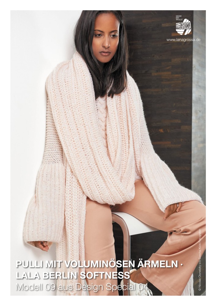 Pulli mit voluminösen Ärmeln