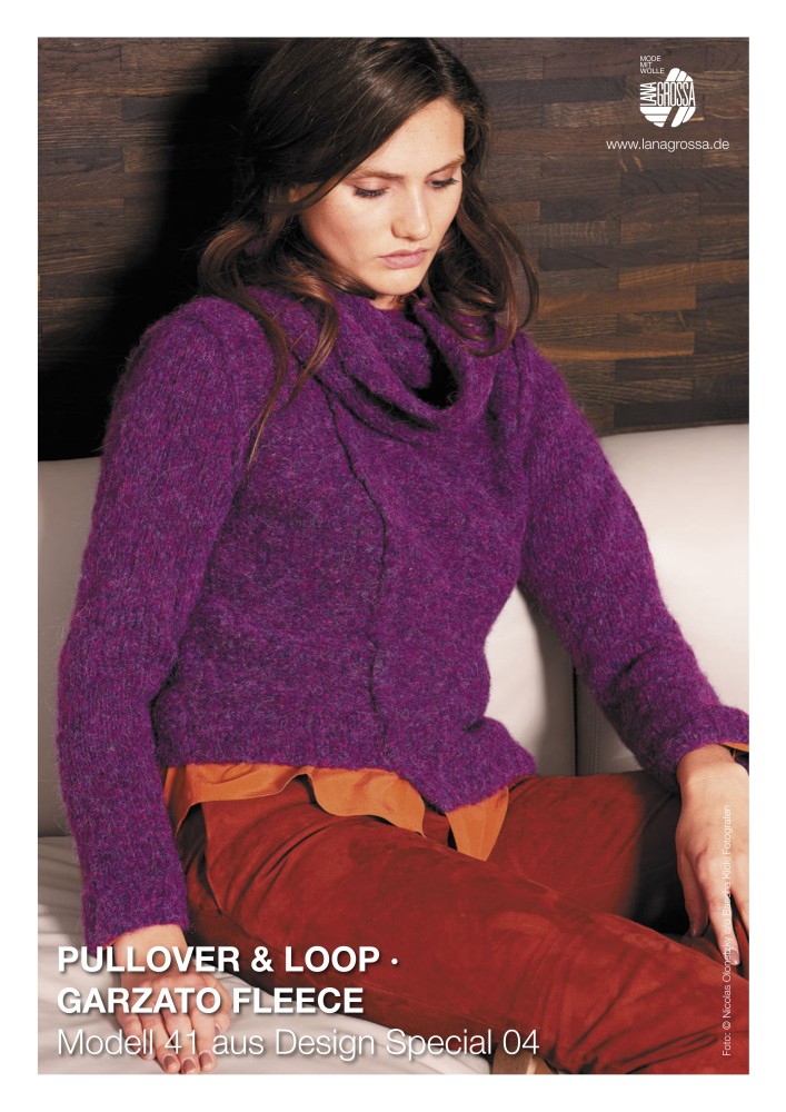 Pullover und Loop Garzato Fleece Modell 41