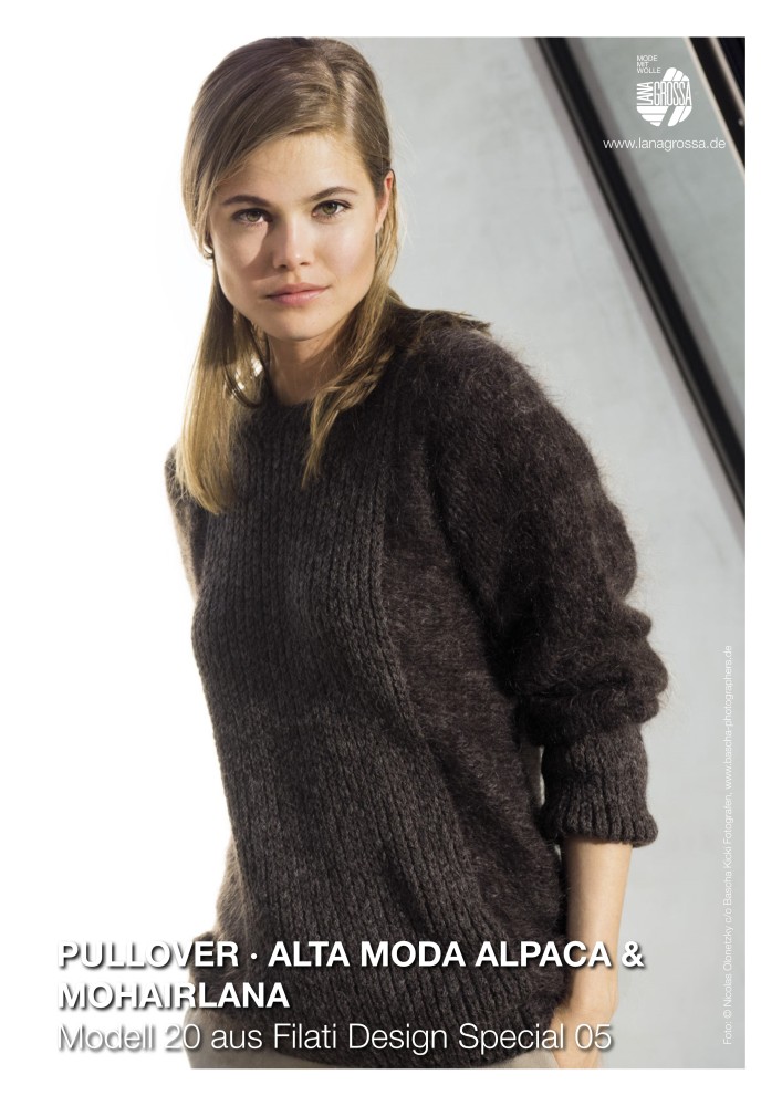 Pullover Alta Moda Alpaca & Mohairlana