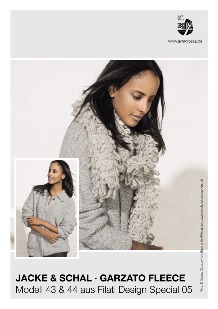Jacke und Schal Garzato Fleece