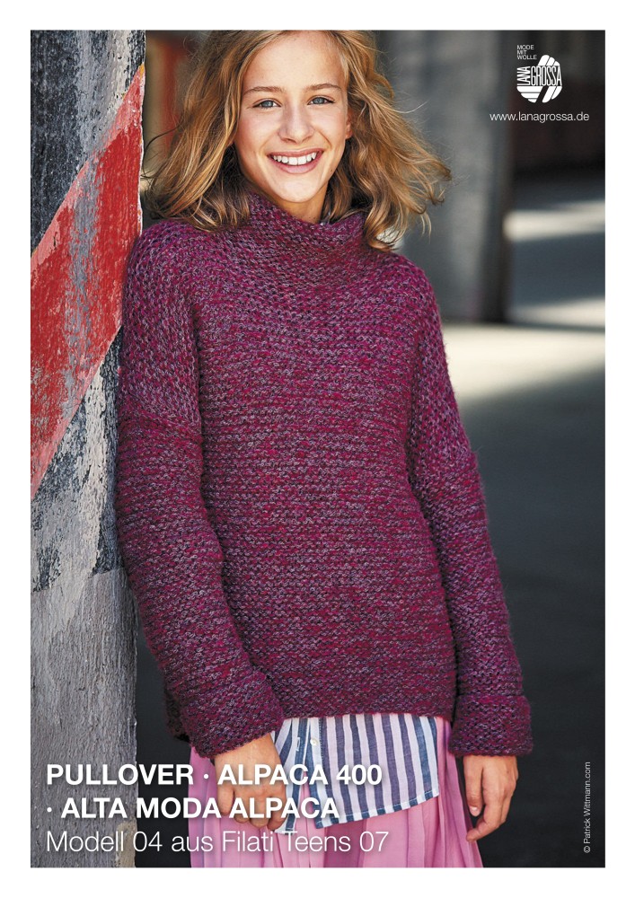 Pullover Alpaca 400 aus Filati Teens 07
