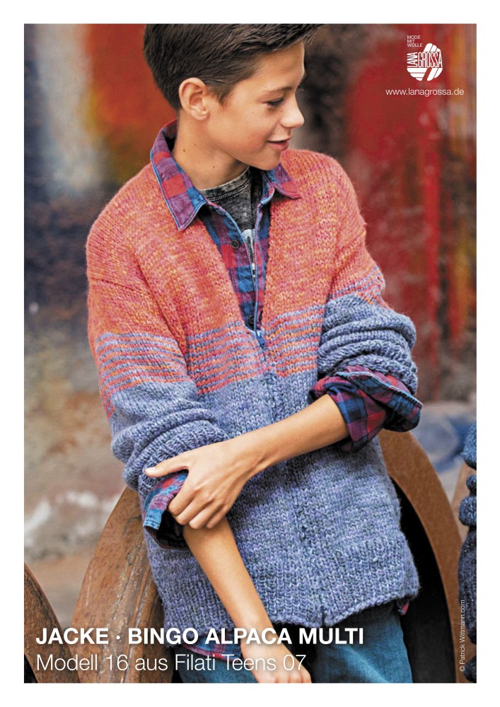 Jacke Bingo Alpaca Multi