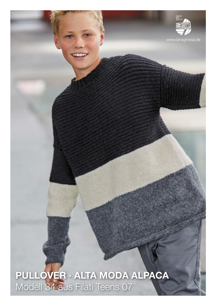 Pullover Alta Moda Alpaca Modell 34