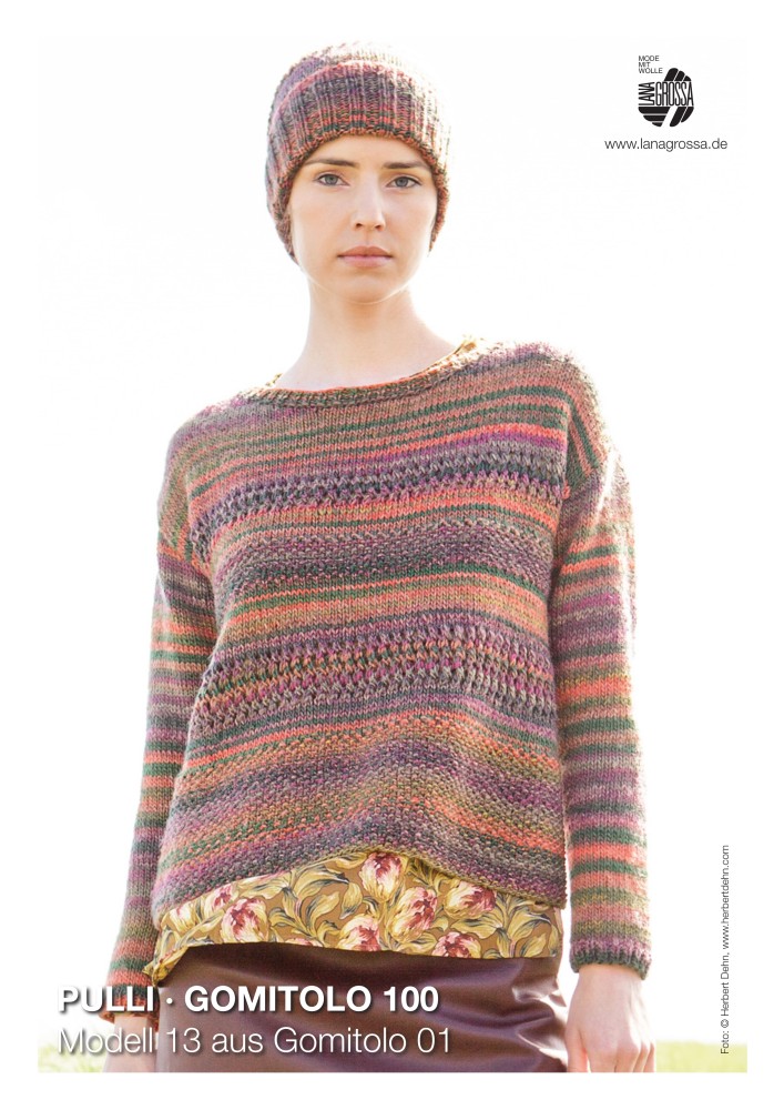 Pullover Modell 13 aus Gomitolo 01