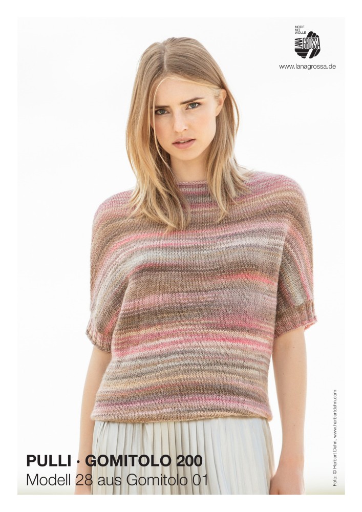 Pullover Modell 28 aus Gomitolo 01