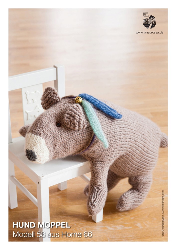 Hund Moppel Strickanleitung
