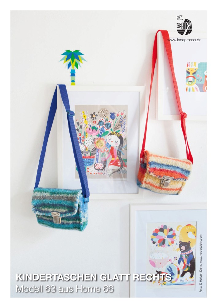 Kindertaschen glatt rechts