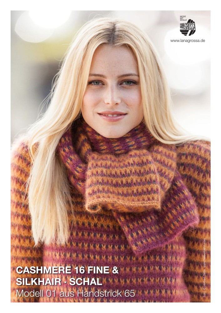 Cashmere 16 Fine & Silkhair Schal