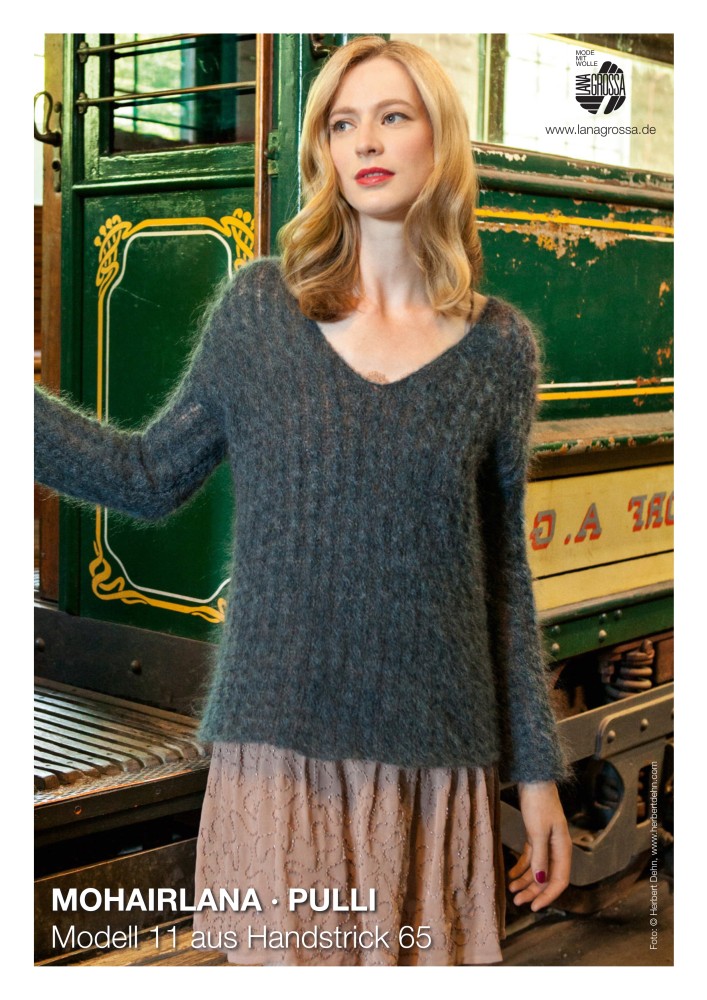 Mohairlana Pullover Modell 11