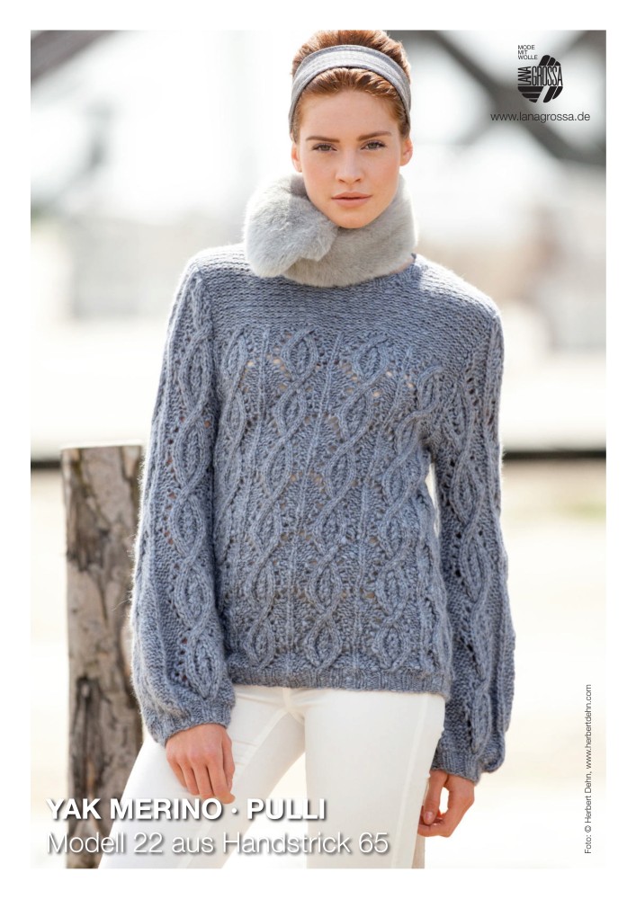 Yak Merino Pullover Modell 22