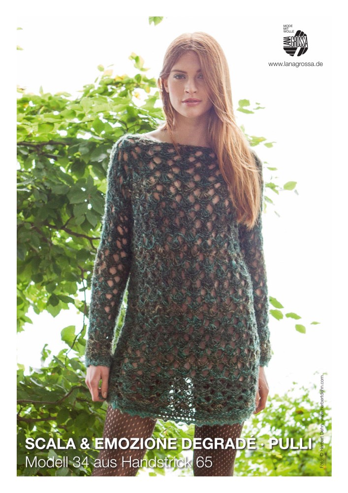 Scala & Emozione Degradé Pullover