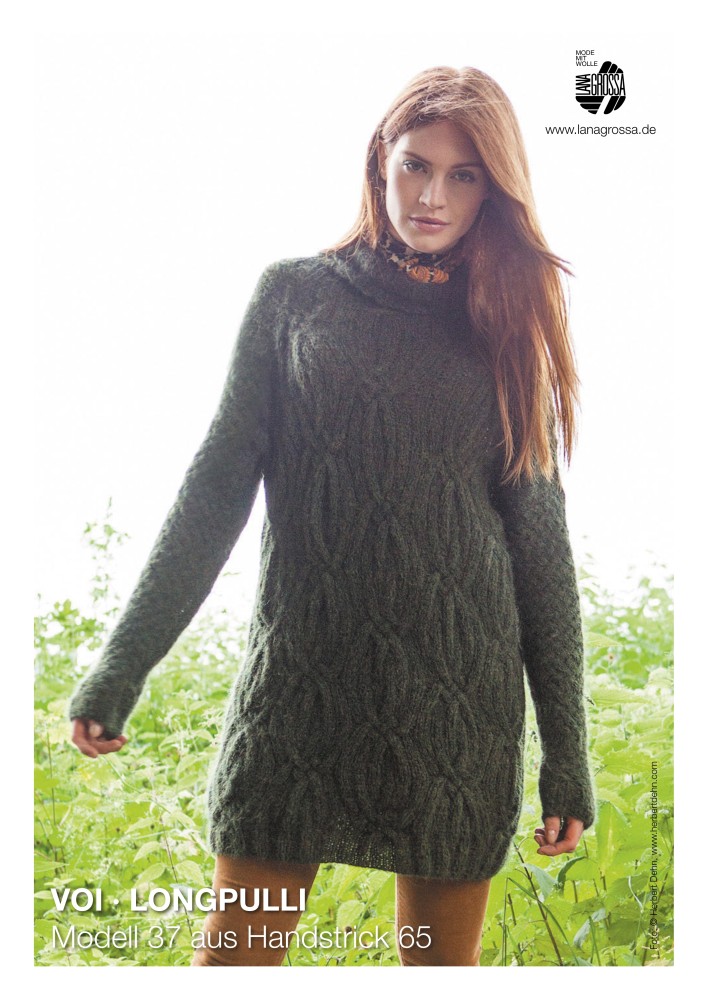 Longpulli Modell 37 aus Handstrick 65