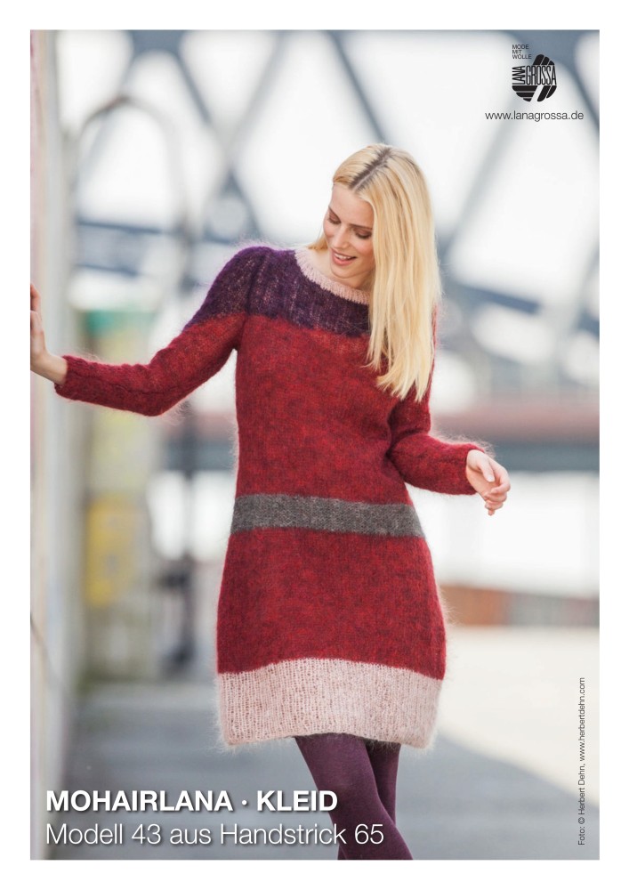 Mohairlana Kleid Modell 43