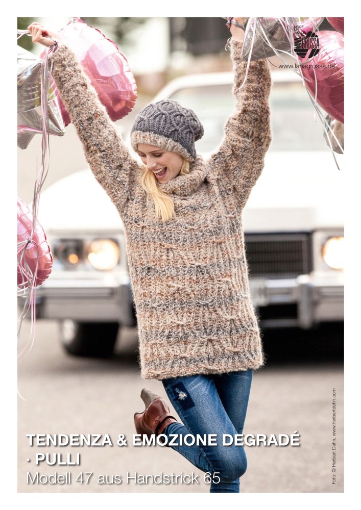 Pullover Modell Tendenza & Emozione Degradé