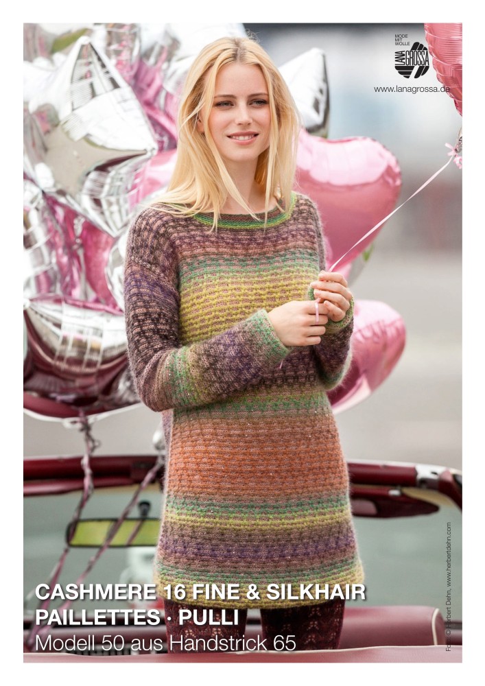Pailettes Pullover Modell 50