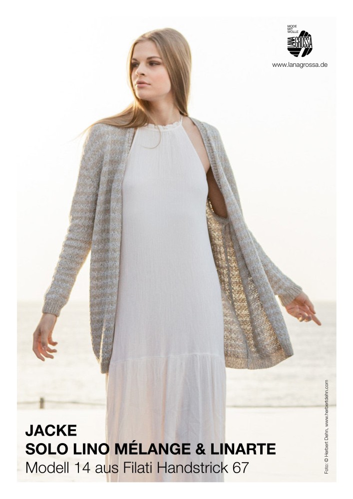 Jacke Solo Lino Mélange & Linarte