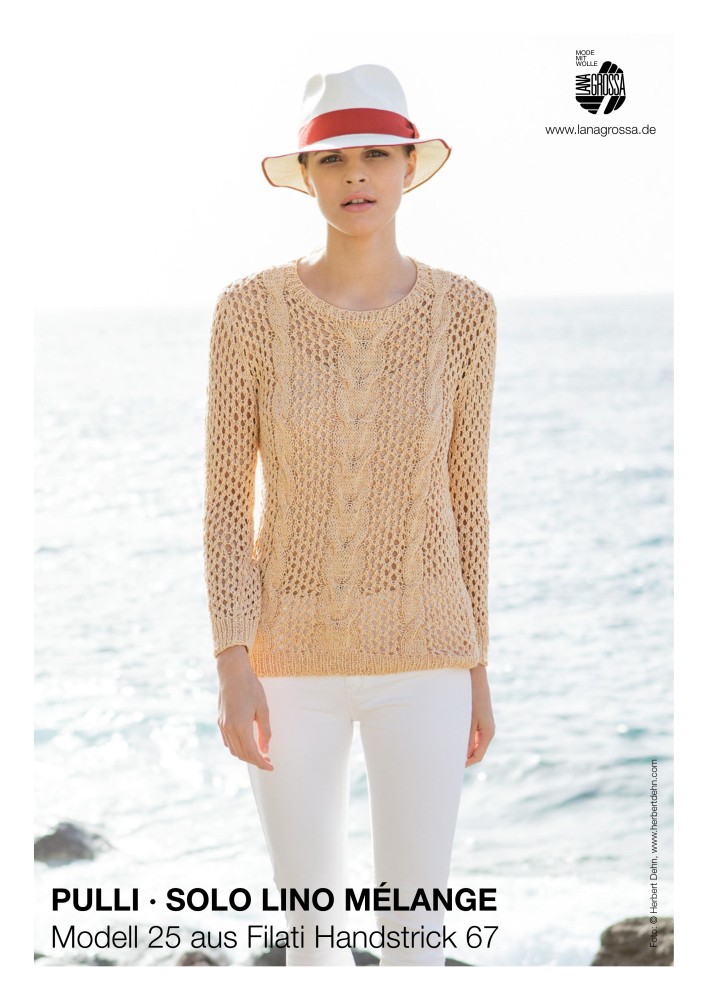 Pullover Solo Lino Mélange