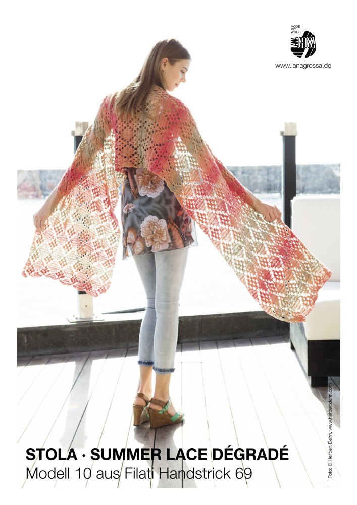 Stola Summer Lace Dégradé