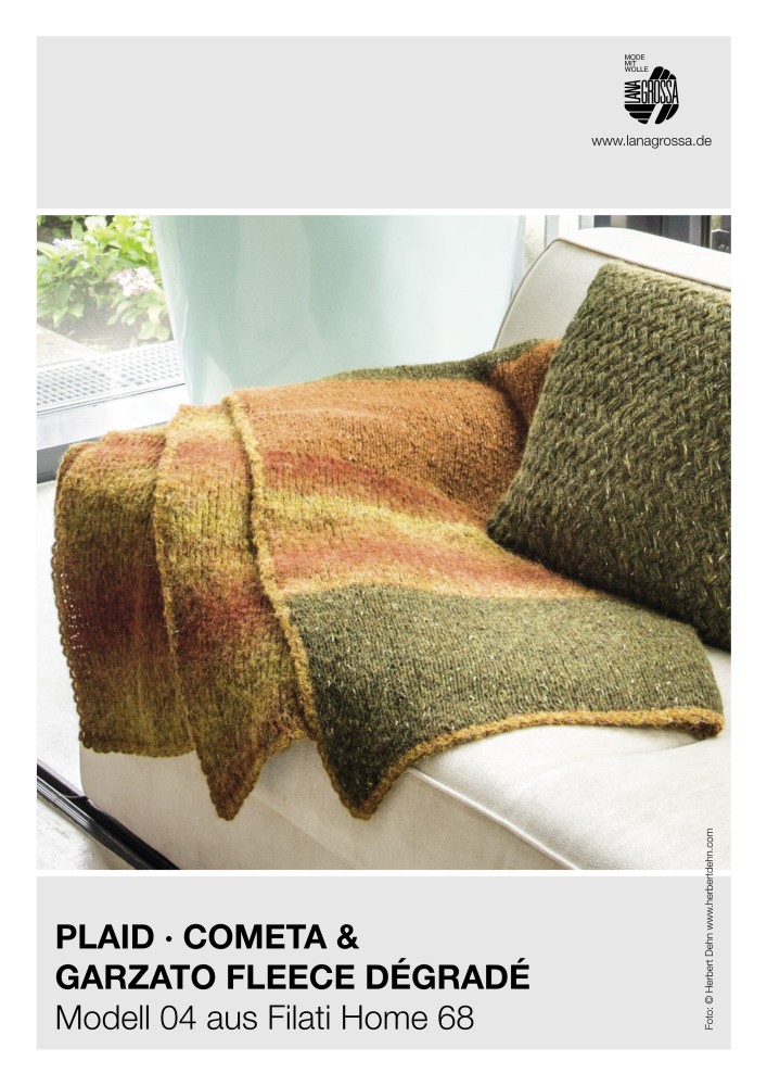 Plaid Cometa & Garzato Fleece Dégradé
