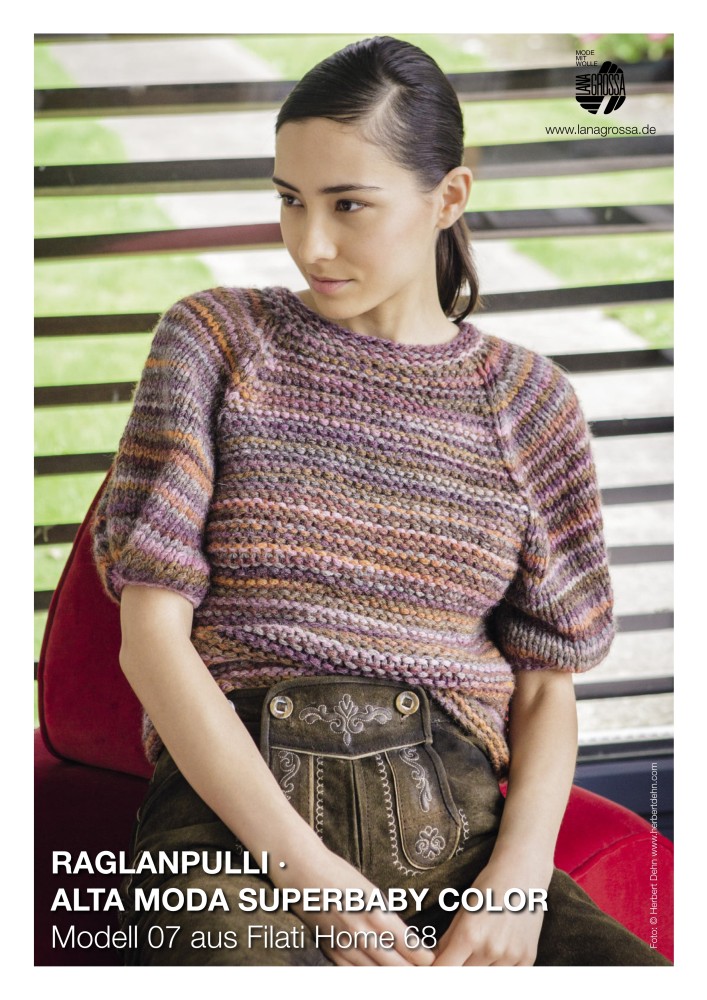 Raglanpullover Alta Moda Superbaby Color