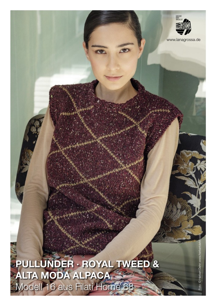 Pullunder Royal Tweed & Alta Moda Alpaca