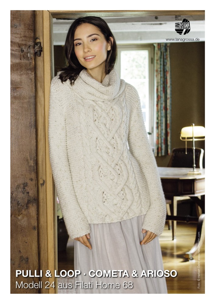 Pullover und Loop Modell 24 aus Filati Home 68