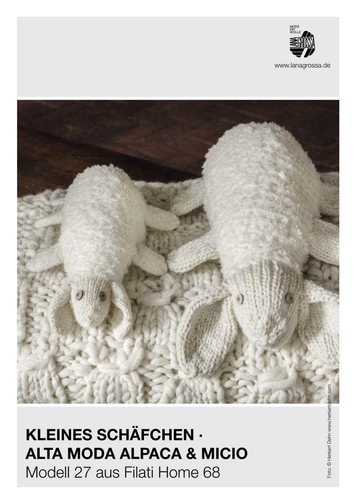 Kleines Schäfchen aus Alta Moda Alpaca & Micio