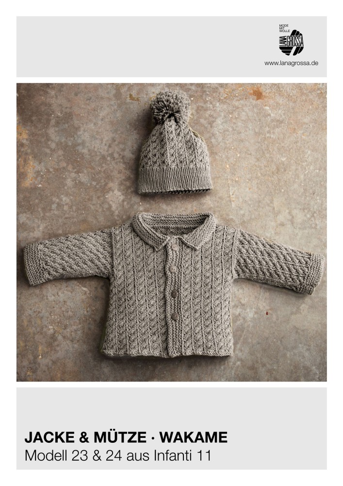 Jacke und Mütze Wakame für Kinder