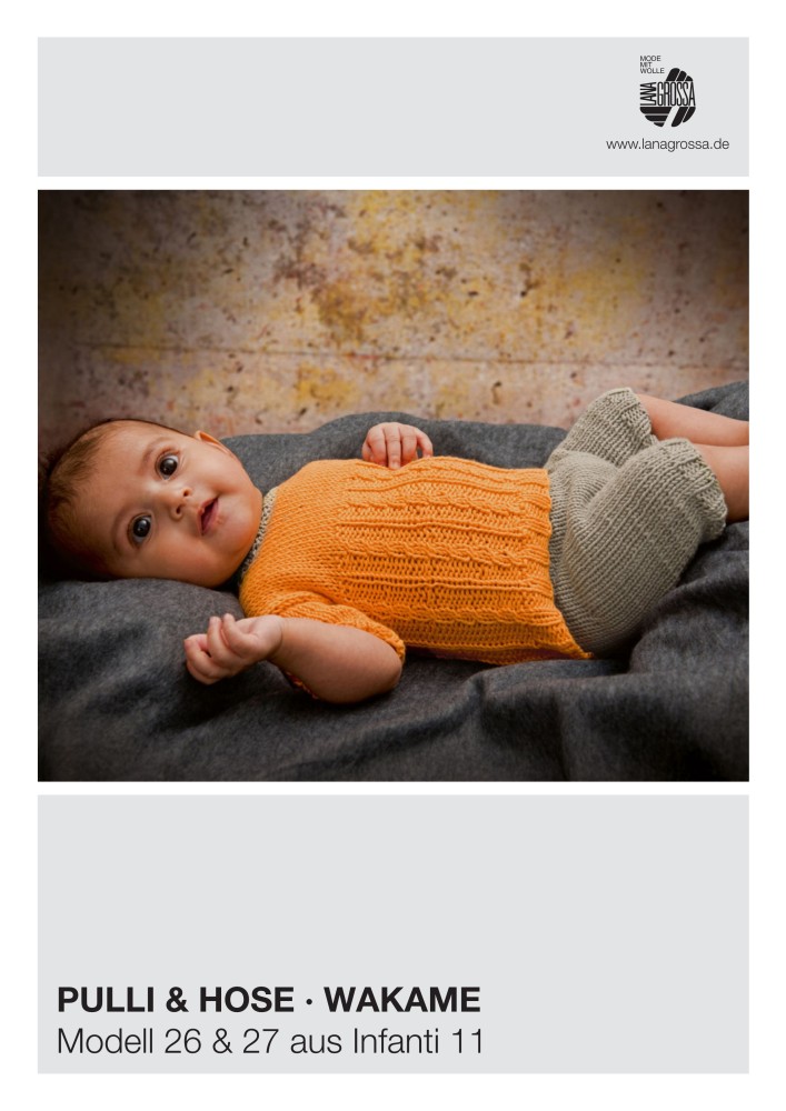 Baby-Pulli und Hose Wakame