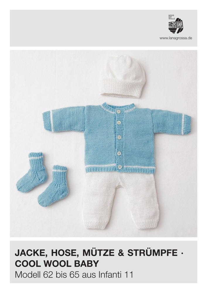 Jacke, Hose, Mütze & Strümpfe Baby-Set
