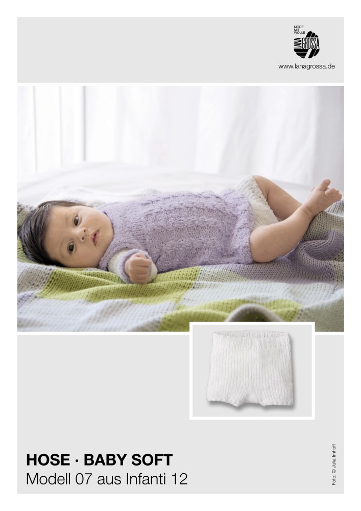 Babyhose aus Baby Soft Garn