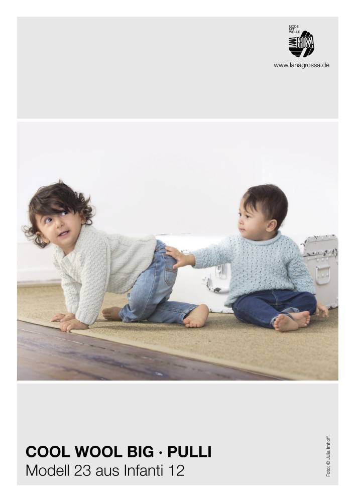 Pullover für Kinder im Schachbrettmuster