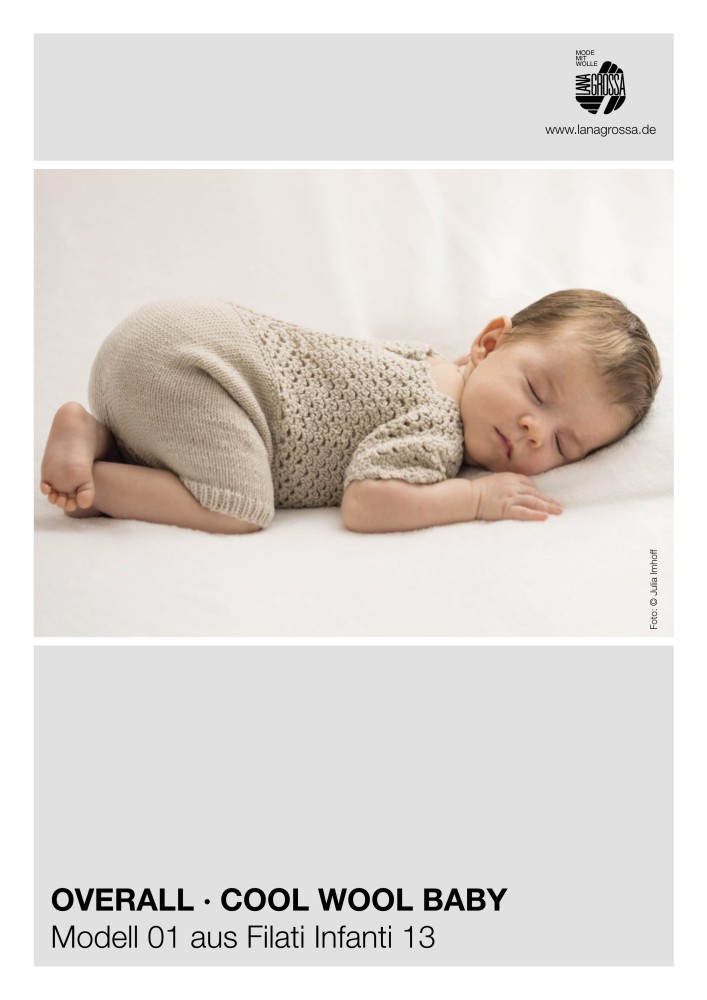Overall Cool Wool Baby für Babys