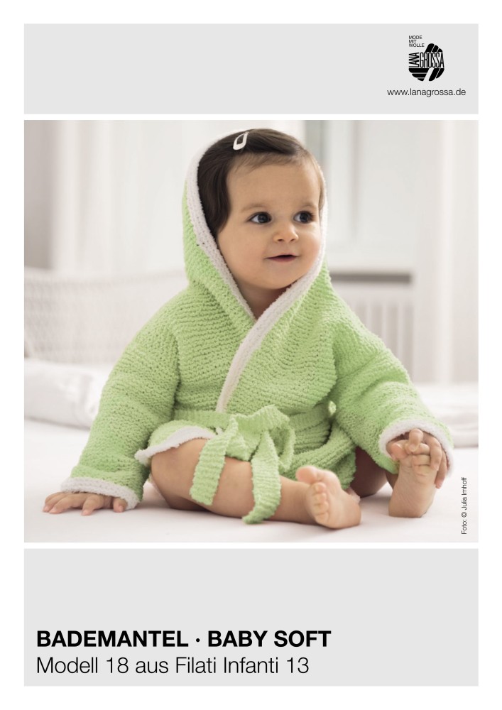 Bademantel Baby Soft für Babys