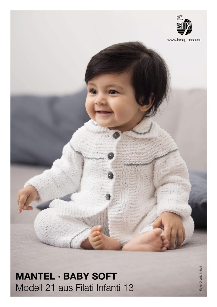 Mantel Baby Soft für Babys in verschiedenen Größen