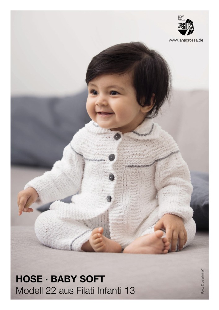Babyhose aus Baby Soft Garn