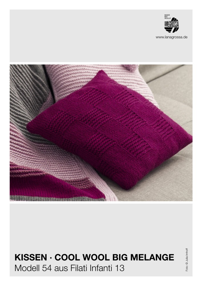 Kissen Cool Wool Big Melange