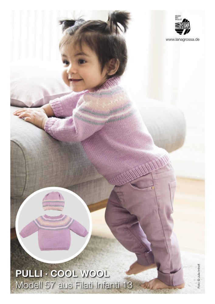 Pullover aus Cool Wool für Kinder